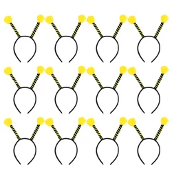 12 Pcs Insect Antenna Headband Adult Costume Halloween Bees Headbands Hair for Women Hoop Fashion