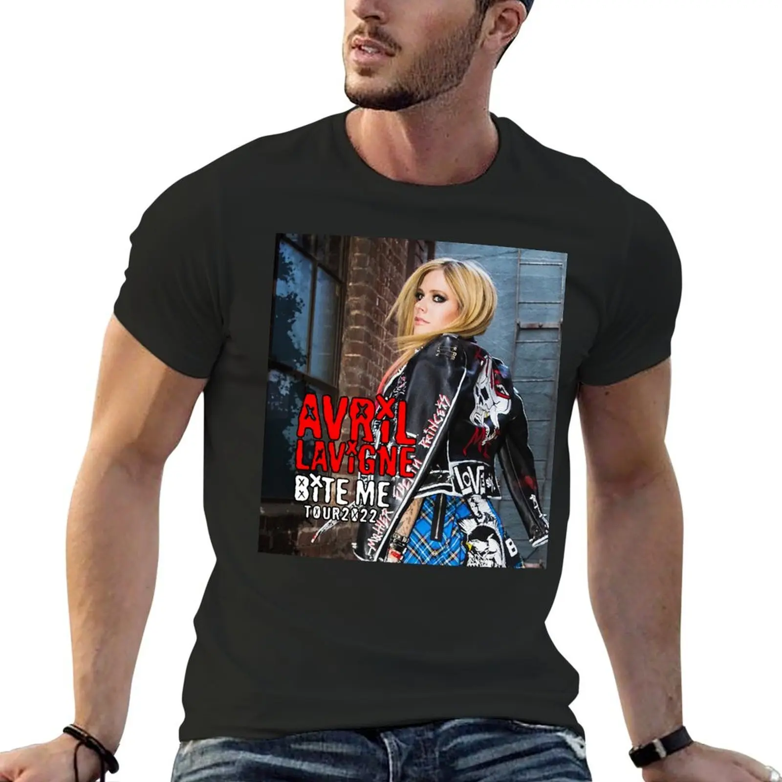 

Enam Tyla Tour Lavigne T-Shirt anime figures oversized graphic tee shirts graphic tee men