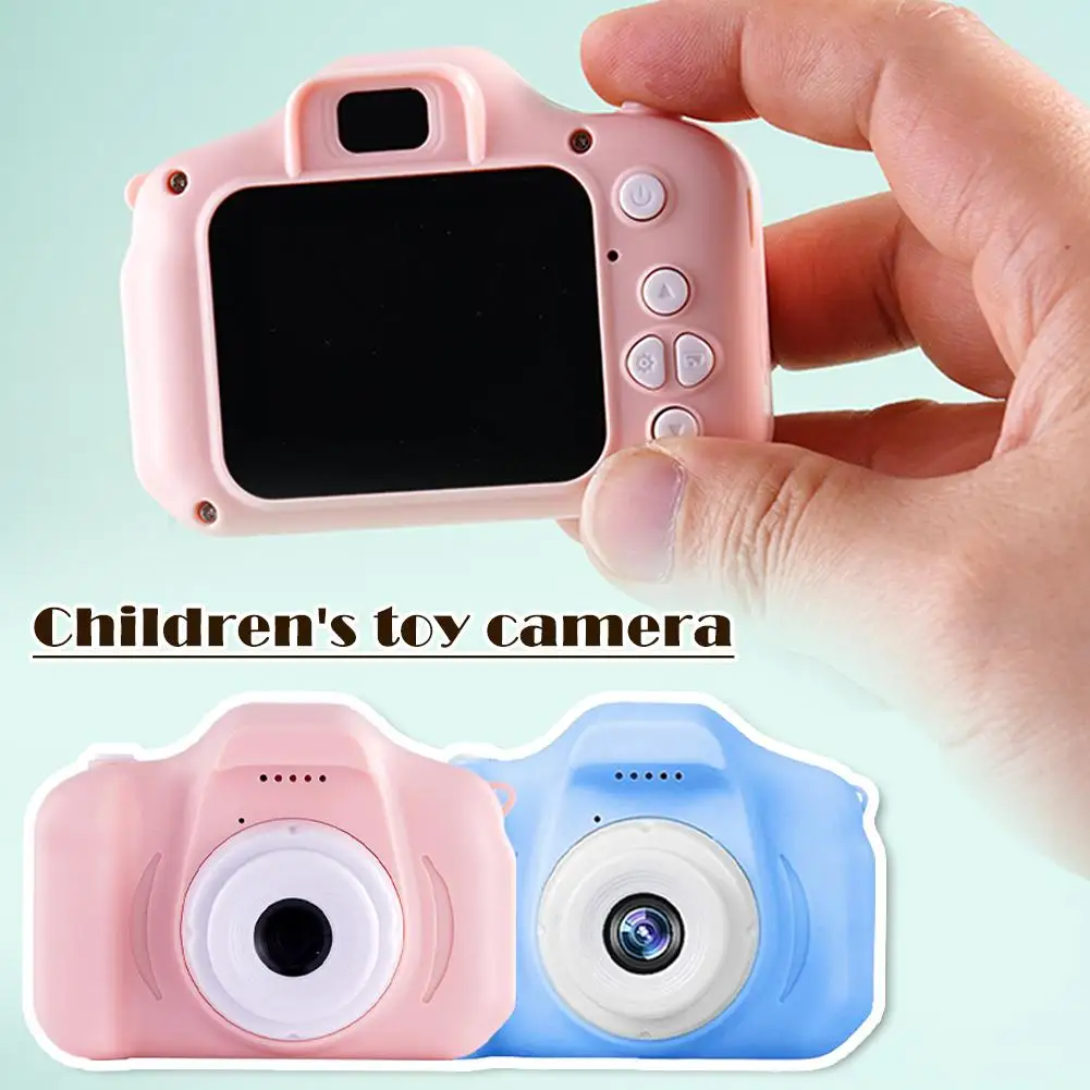 

Детская мини-версия, цифровая камера с героями мультфильмов, двойная камера, подарок Birtay, игрушка для записи фото/видео, детская игровая музыка D7n9