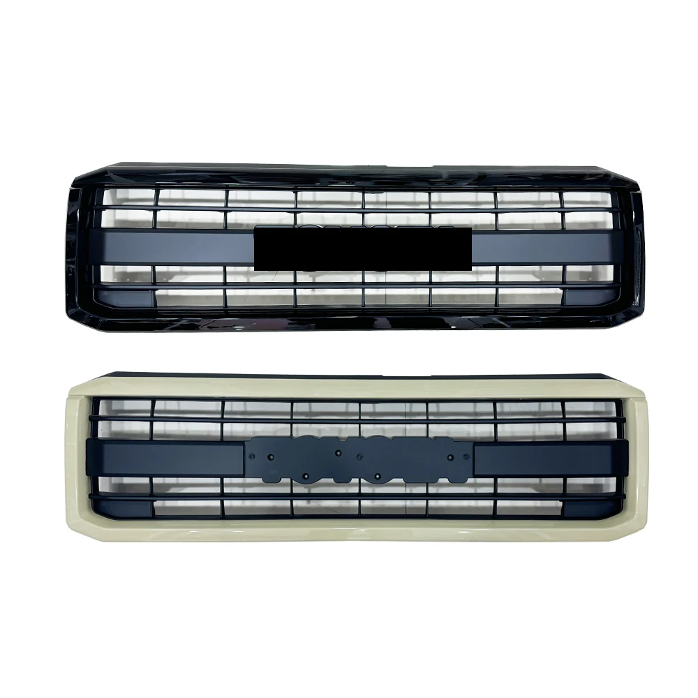 

Chrome Black Front Grills Mesh For Land Cruiser 70 76 79 LC70 LC76 77 LC79 FJ70 FJ79 Accessories Grille Kit