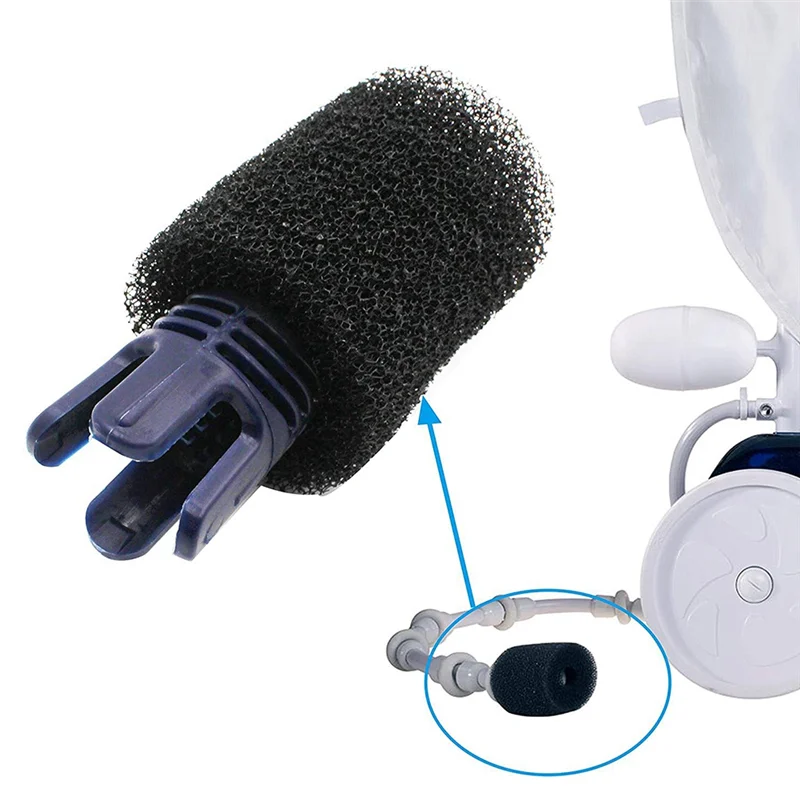 TSP10P الذيل الاجتياح + 8 قطع 9-100-3105 غسيل خرطوم الاجتياح لنماذج منظف حمام السباحة بولاريس 3900 سبورت، 380، 360، 280