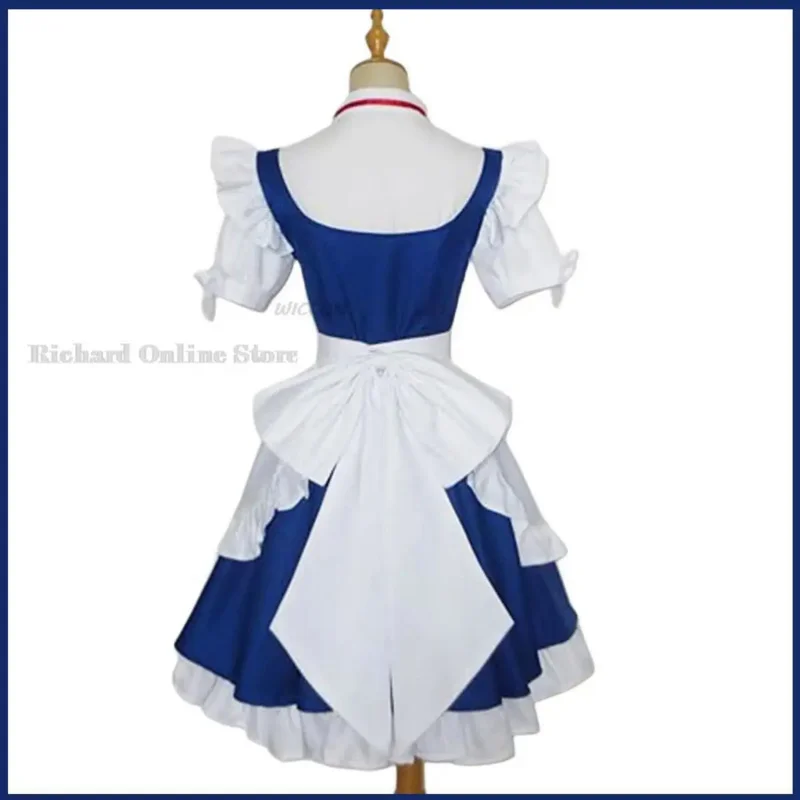 Anime game toushou project izayooi Sagya cosplay costume maid attire lolita dress women sexy kawaii Halloween carnival suit