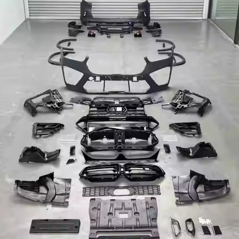 

Car Front Rear Bumper Grille Wheel Eyebrow Assembly for BMW X5L G05 2024 Upgraded to X5M New Style Body Kit