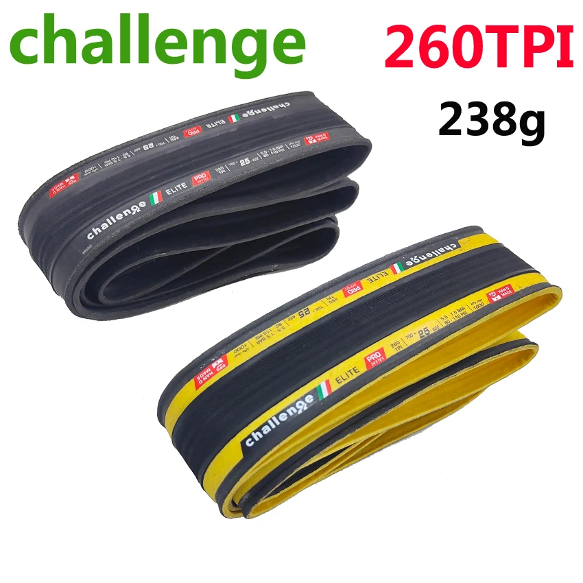 

Challenge Road Bicycle tire 700x25C 260TPI Made in Italy 700C Cycing Bike Tyre bicicleta pneu different to Vittoria Corsa