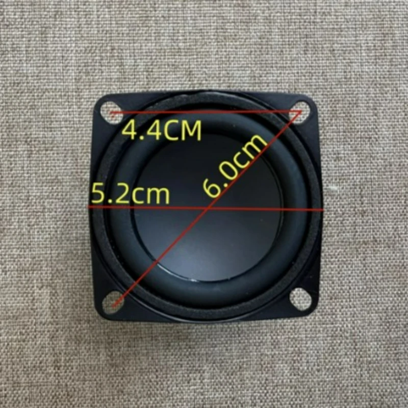 SOTAMIA 2개 2인치 미니 풀레인지 오디오 스피커 4옴 15W 고출력 HIFI 라우드스피커 DIY 블루투스 음악 스피커 (JBL용)