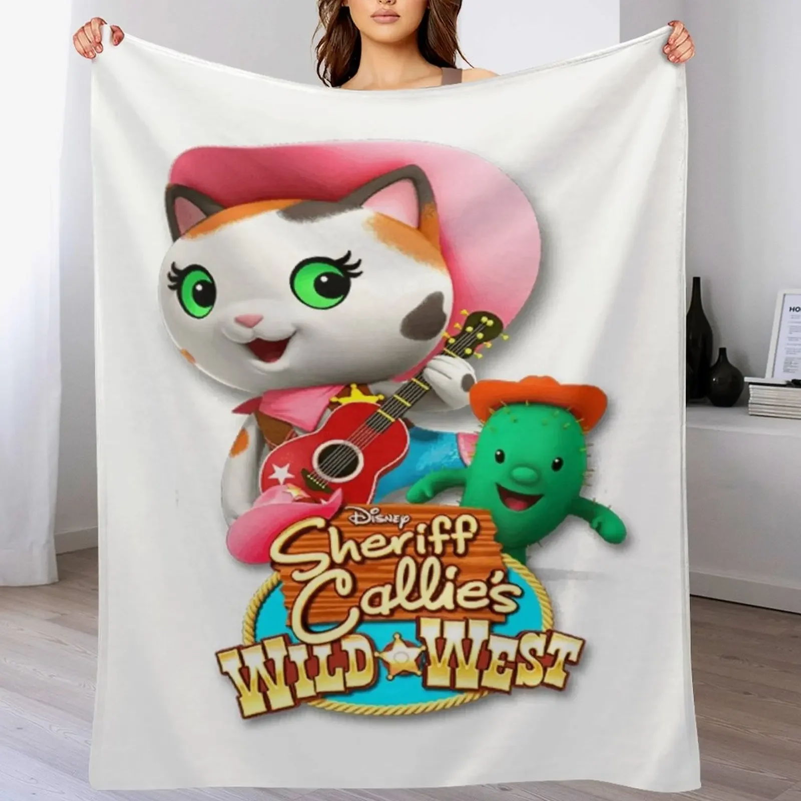 Sheriff Callie's Wild West gift for fans kids girl boys Throw Blanket Thermals For Travel christmas gifts Blankets