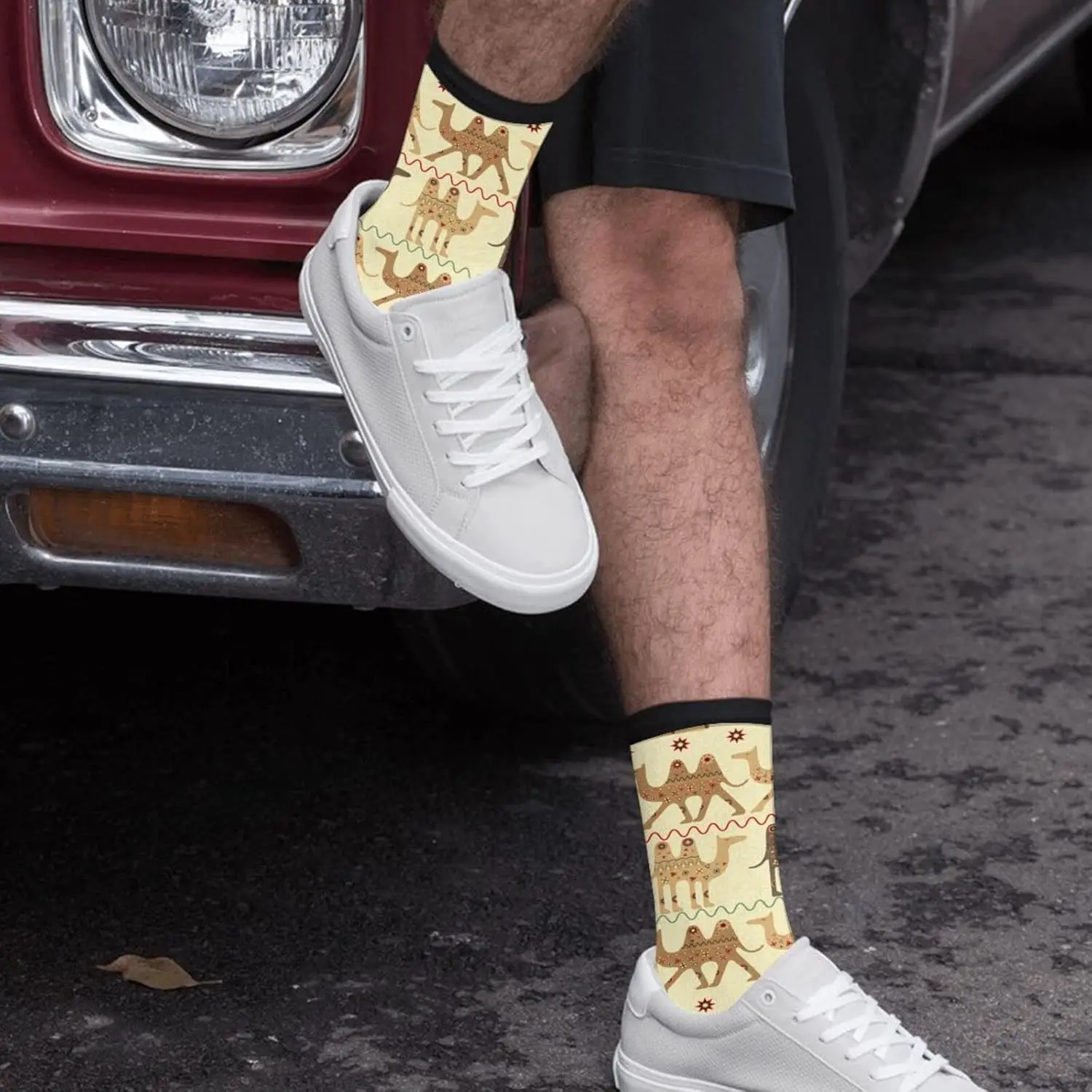 Calcetines casuales divertidos y novedosos para hombres y mujeres