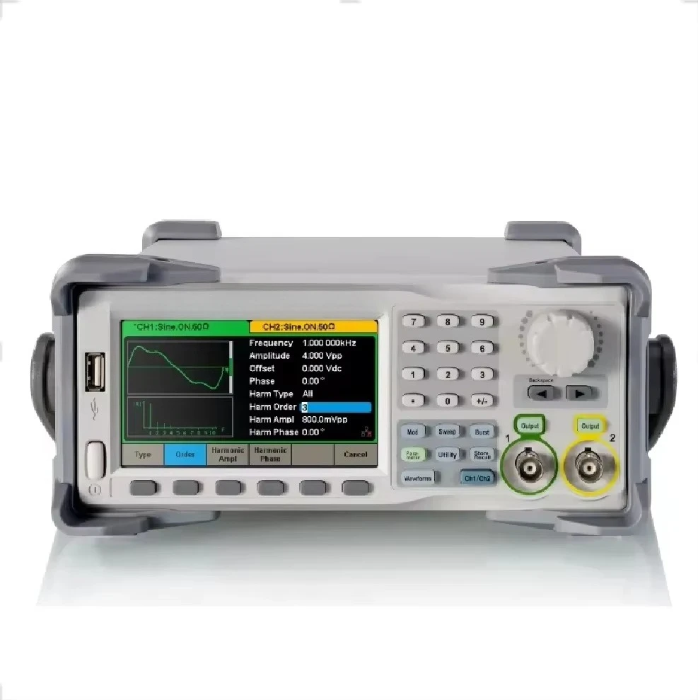 SIGLENT SDG2122X Function/Arbitrary Waveform Generator 120MHz Dual Channel DDS Signal Source 1.2GSa/s Sample Rate 0.1mV