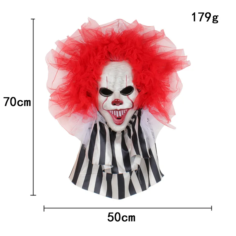 Halloween terror mask artist hunting house decor clown design autum festival carnival event favors home Garden decoration