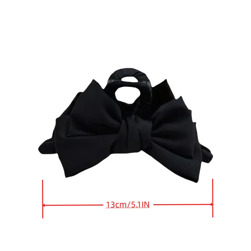 Floraler Schleifen-Greifclip für Damen, 2025, neues Retro-Temperament, Hinterkopf-Haifisch-Clip, Haarnadel, Kopfschmuck, Haarschmuck für Damen – Detail 9