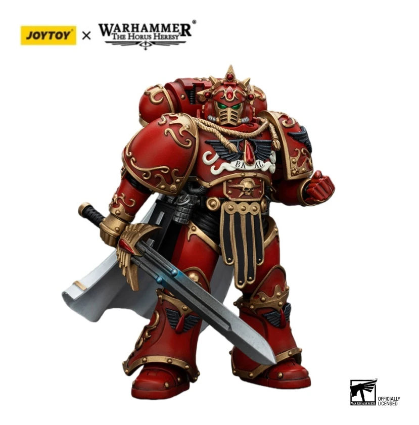 

JOYTOY Warhammer 40000/40k The Horus Heresy Blood Angels Legion Praetor with Paragon Blade Action Figure Doll Model Gift
