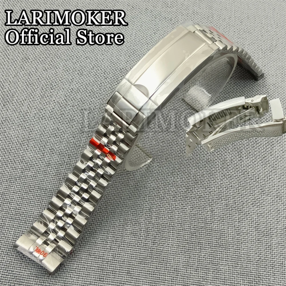 Strap 20mm 904L bracelet Solid Stainless Steel Watch Band Folding Buckle Men s Stainless Steel Strap Suitable for 36mm 40mm41mm