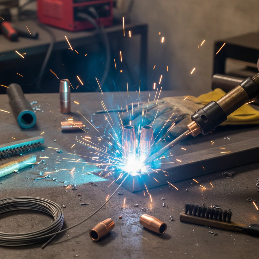 

N-A5814C Nozzle For Miller AccuLock S Large 5/8" Welding Materials Copper Welding Nozzle Accessories