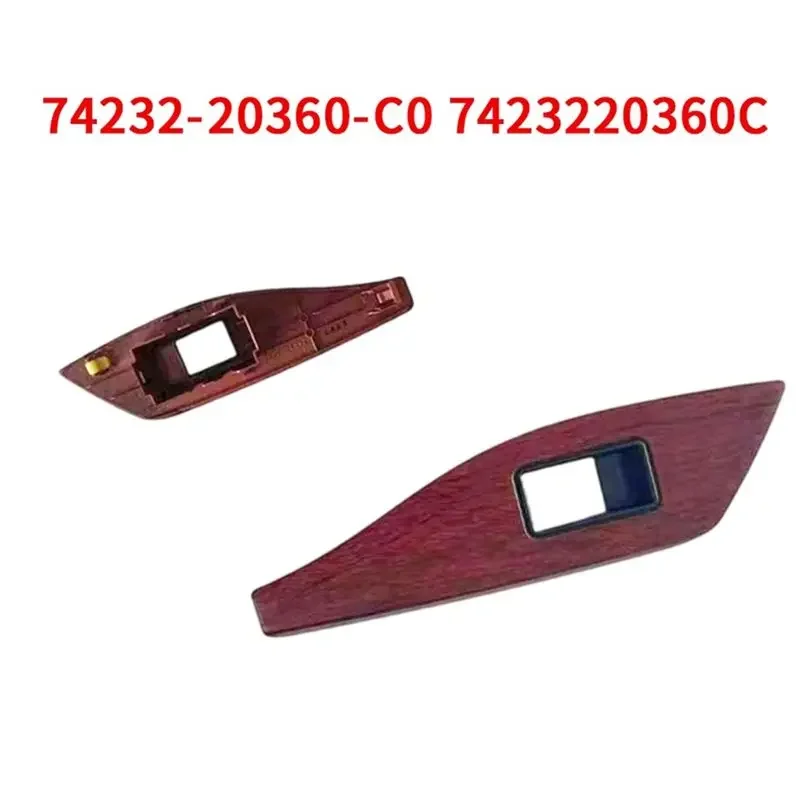 New-Front Door Armrest Upper Panel 74232-20360-C0 Window Switch Bezel 7423220360C0 For Toyota Premio Allion 2007-2021