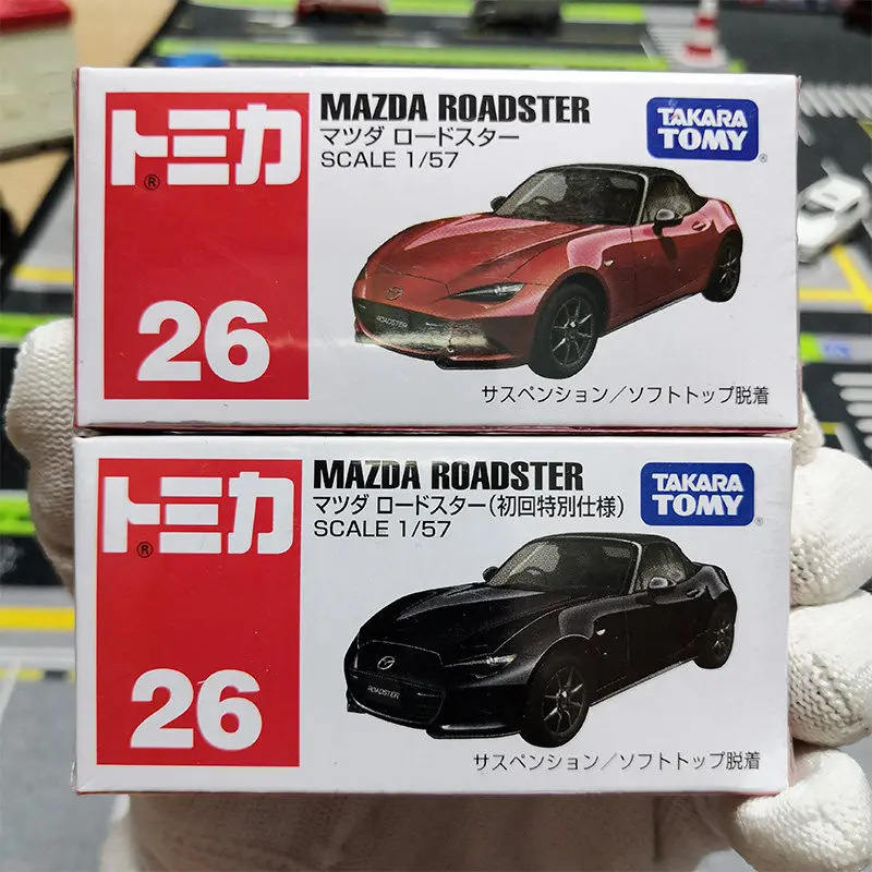 

Takara Tomy Tomica №26 Mazda Roadster Convertible Sports Car First Limited Edition Model Metal Car Toy Vehicle Display Gift
