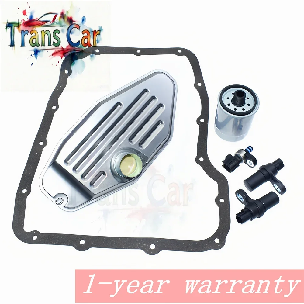 1Set 45RFE 545RFE 65/68RFE Transmission Oil Filter & Pan Gasket & Pressure Wheel Speed Sensor Kit FOR Chrysler Dodge Ram Durango