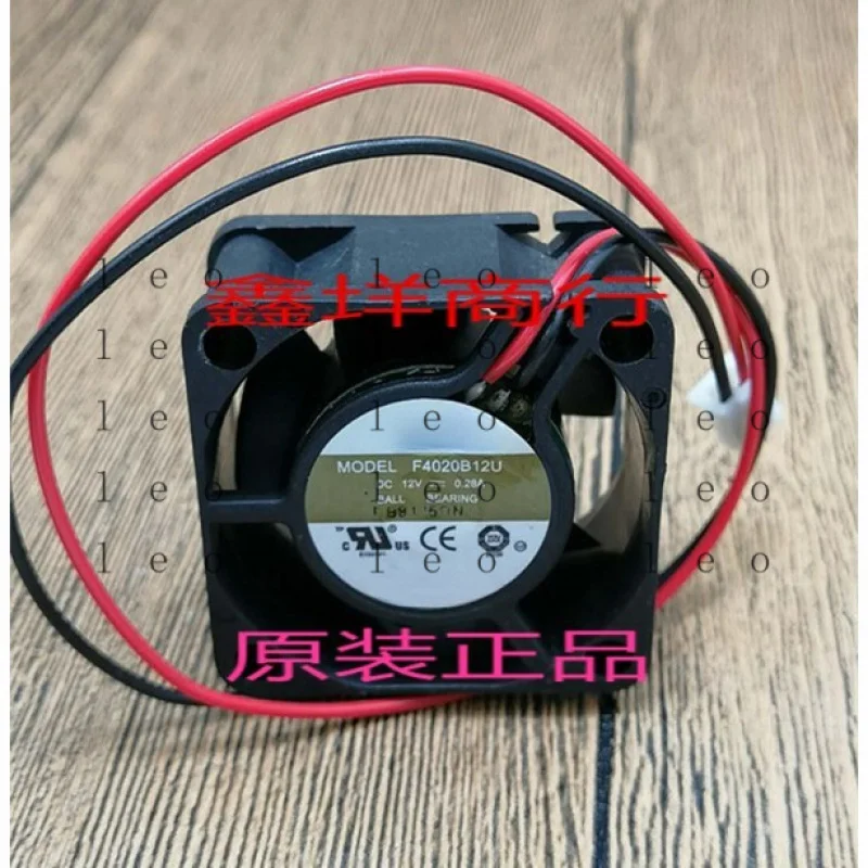 A+ FOR AVC F4020B12U 12V 0.28A 4CM 4020 2-wire high airflow dual ball cooling fan