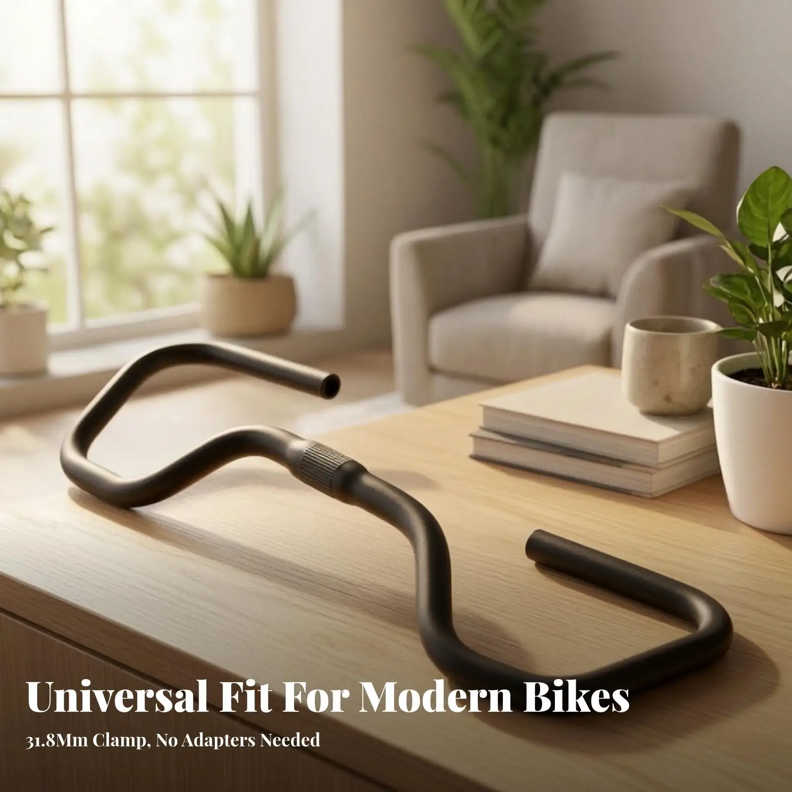 Comfortable Bicycle Handlebar Aluminum Alloy Ergonomic Butterfly Design for MTB Gravel Bike Long Distance Touring