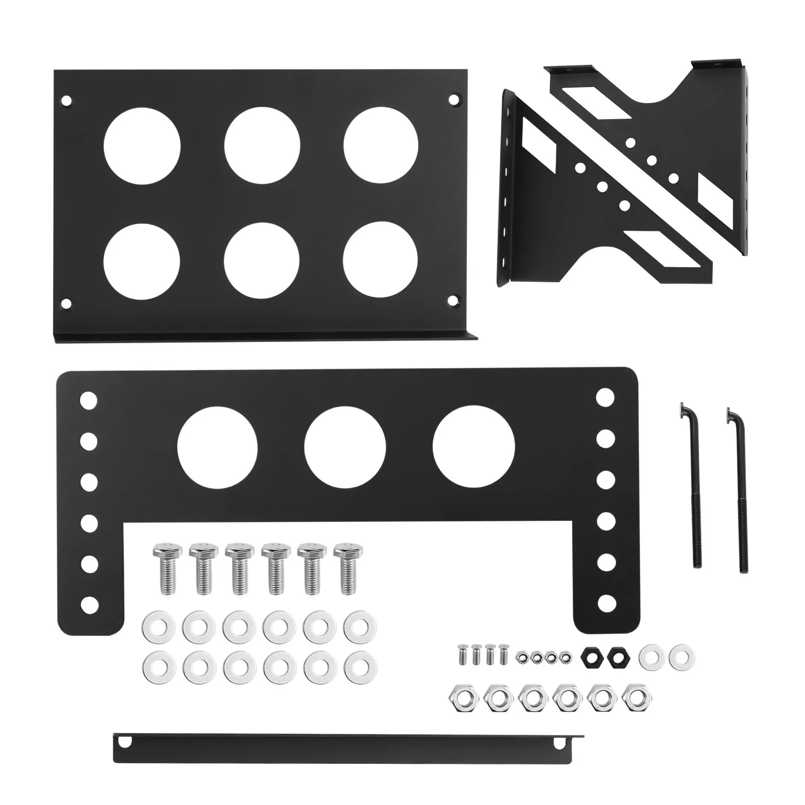 Caja de montaje de batería de acero metálico, soporte de bandeja, gabinetes o cabinas de barco autoconstruidas DIY