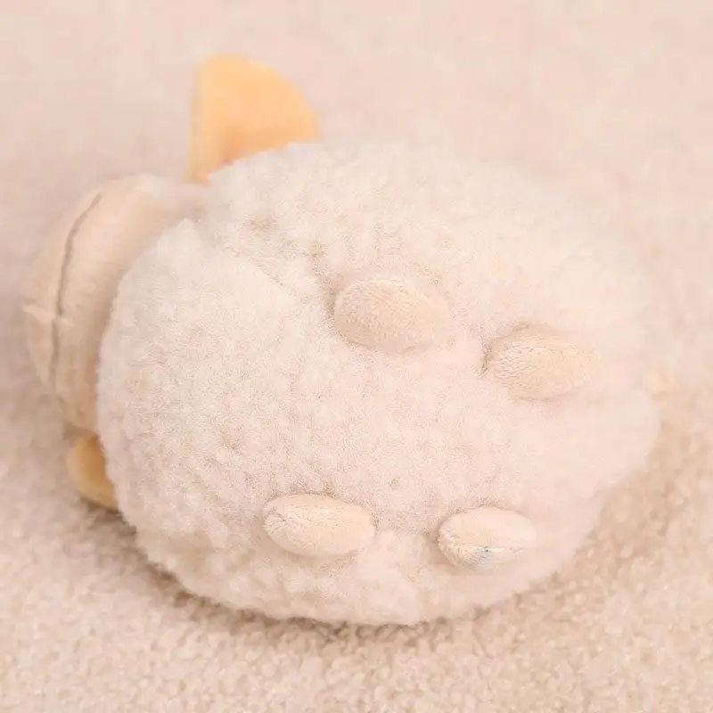 Weicher, flauschiger Schaf-Plüsch-Anhänger, bezauberndes Aussehen, sanfte Haptik, tolle Taschendekoration, Geschenk für Kinder und Freunde. – Detail 9