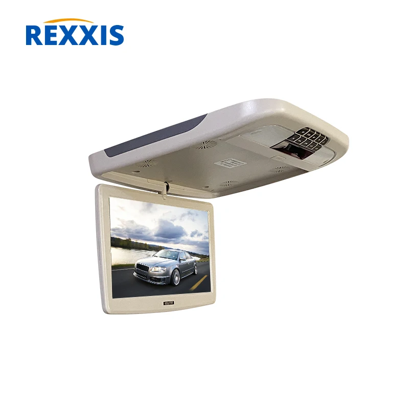 11.6/13.3 Inch Car Flip Down Roof Mount Lcd Monitor With DVD USB SD Function Car Ceiling Mount Monitor flip down monitor