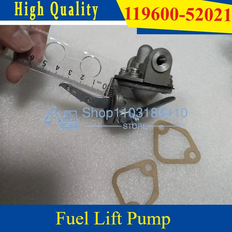 

High Quality Fuel Lift Pump 119600-52021 for Yanmar 3TN66 3TNE68 3TNE74 3TNA 3D68E Engine