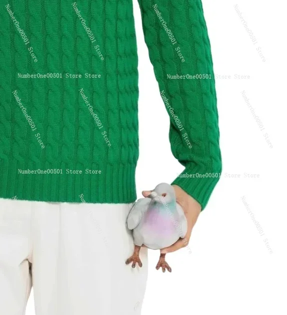 Pigeon Clutch Bag Creative Fun Casual Versatile Bag Home Decoration Ornaments Resin Material 1105186082