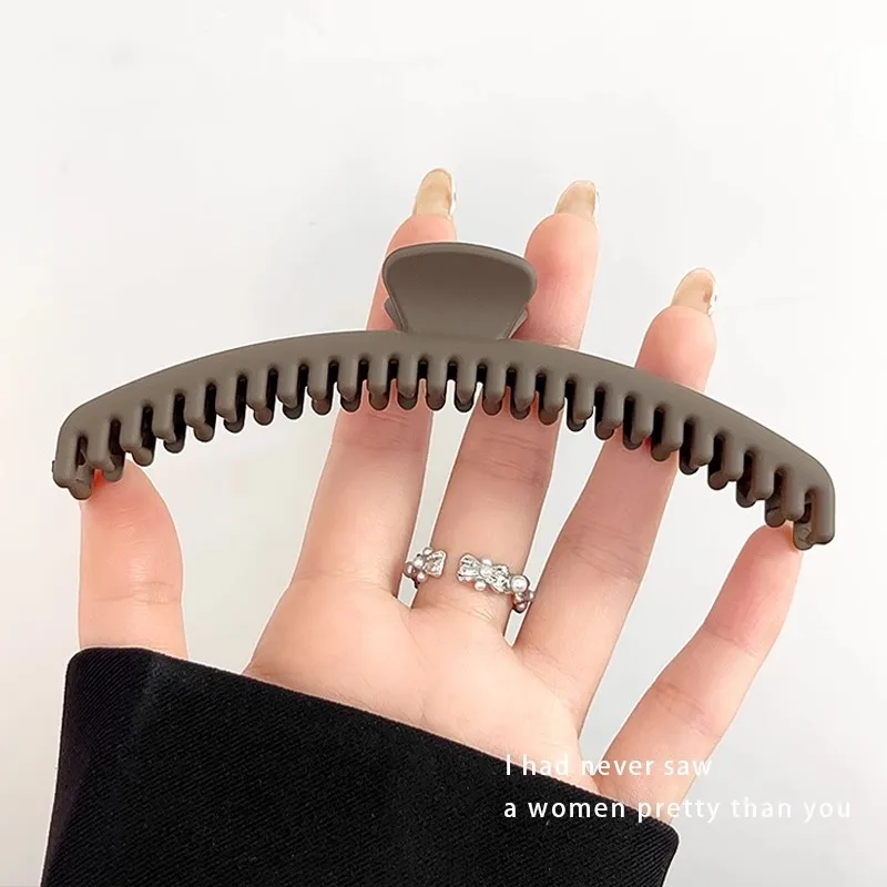 Solide, lange und schlanke Haarklammer für Frauen, Haarspange für langes Haar, fester Haarclip, Haarband, Haarnadel, modische Haaraccessoires – Detail 8