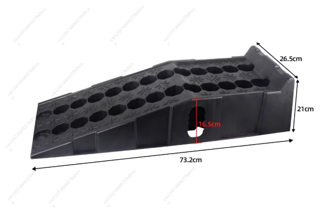 Automotive Slope Plate, Chassis Repair, High-strength Plastic, Ramp Plate, Automotive Maintenance Ramp Pad