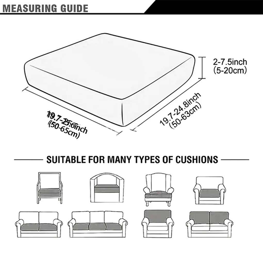8x Waterproof Tropical Covers, Garden Cushions Cushion Sofa ,for Chair - view 6
