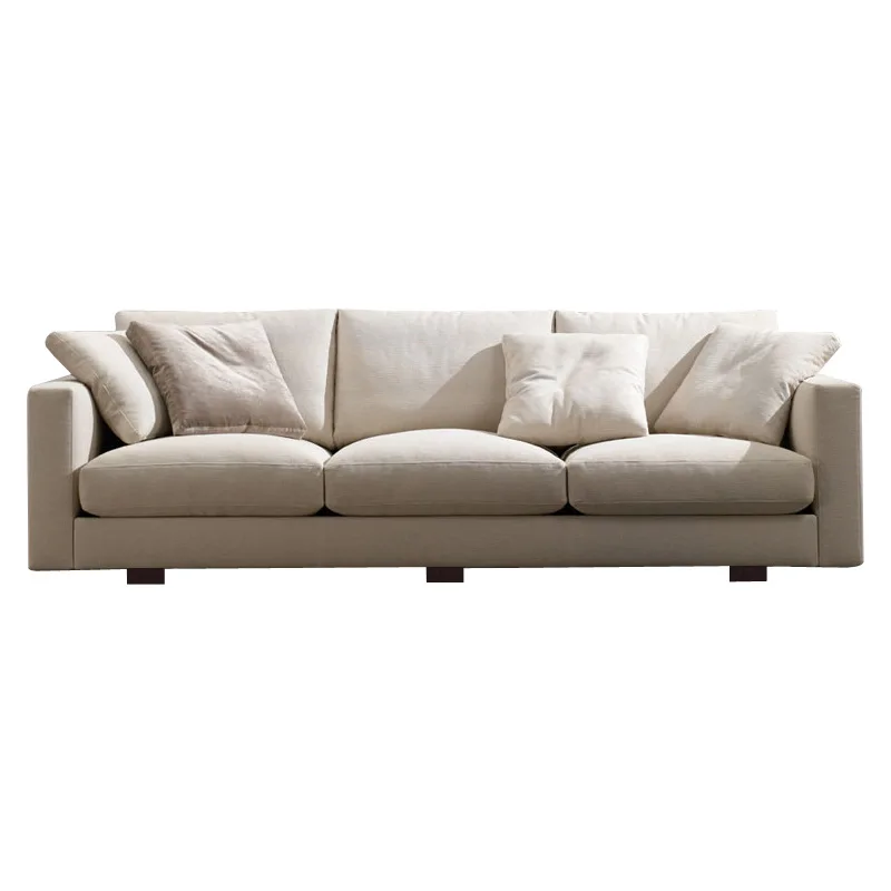 

-For Nordic Minimalist Art Sofa Small and Medium-Sized Latex Down for Modern European Villa Living Room Furniture&