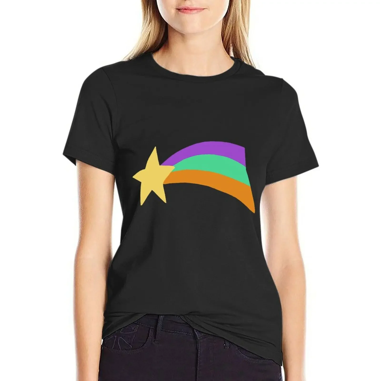 

Mabel sweater design T-Shirt hippie clothes tops vintage female Women t shirt