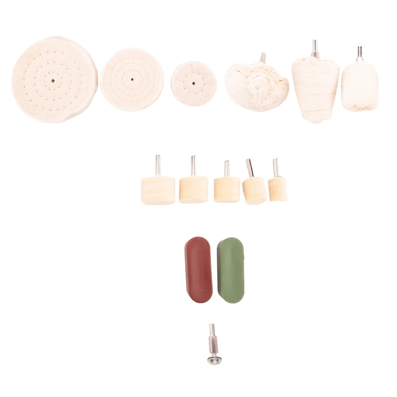 

14Pcs Polishing Accessories, Cordless Screwdriver, Drill Bit, Polishing Disc Set, Wheel Polishing Cone, Polishing Pad