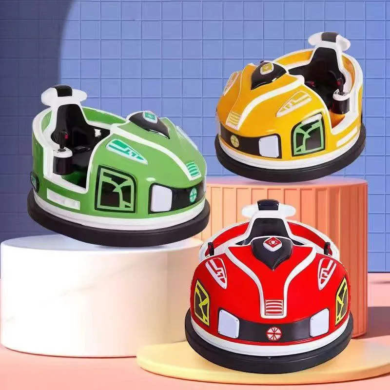 Factory Direct Fiberglass Kids Bumper Car - 360° Spin Electric Ride on Toy for Amusement Park & Indoor Playground Game