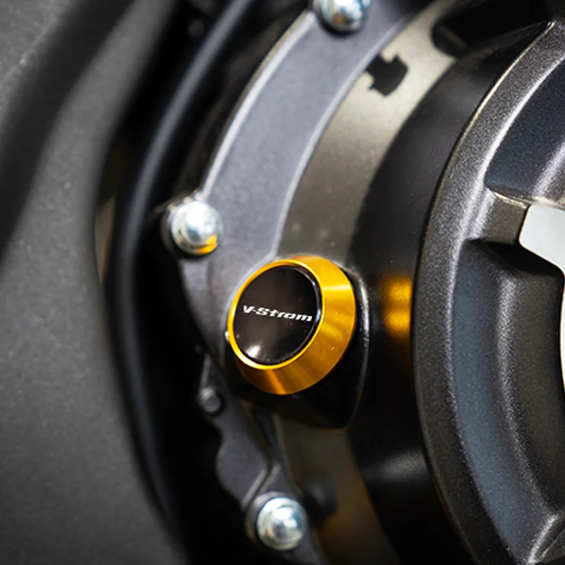 For Suzuki VStrom V-Strom 650 1000 1050 XT DL 650 DL1000 800DE 250 Motorcycle Anti-theft Engine Oil Filler Cap Oil Plug Cover - Image 4