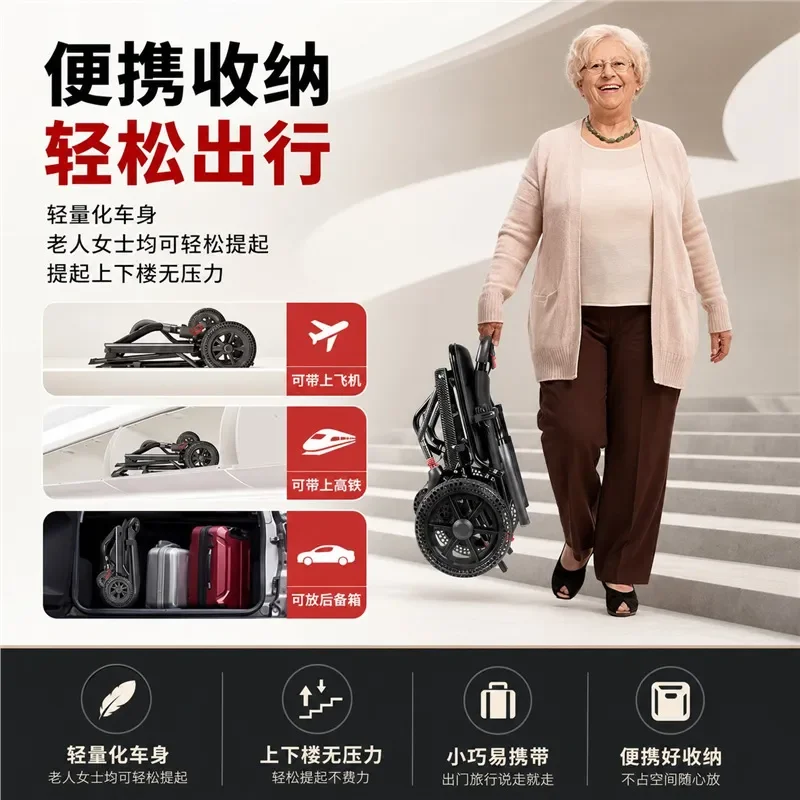 New Mini Ultra Light Portable Folding Hand Push Scooter Simple Travel Tourist Kick Scooter
