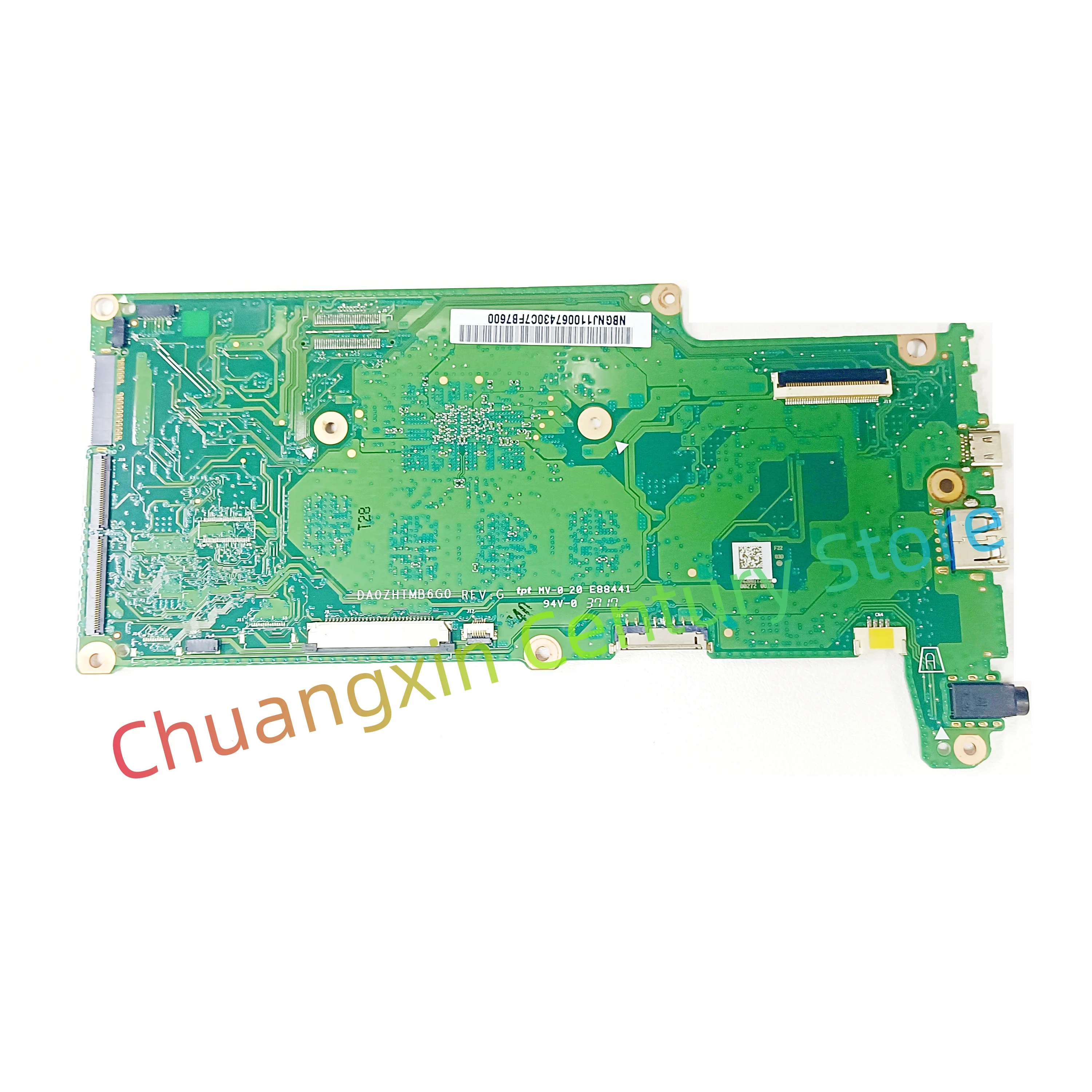 DA0ZHTMB6G0 motherboard for Acer Chromebook R751T R751 laptop CPU: N3450 RAM:4G SSD: 32G 100% test successfully shipped