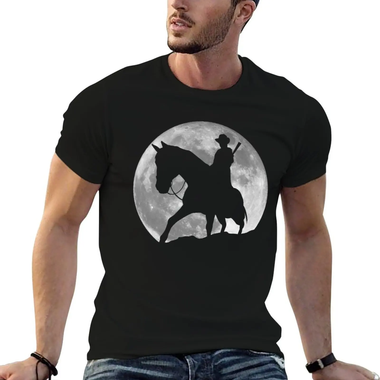 T-shirt Redemption Rides At Night, t-shirts drôles, humoristiques, humoristiques noirs, pour homme, coupe ajustée, t-shirt graphique drôle pour homme