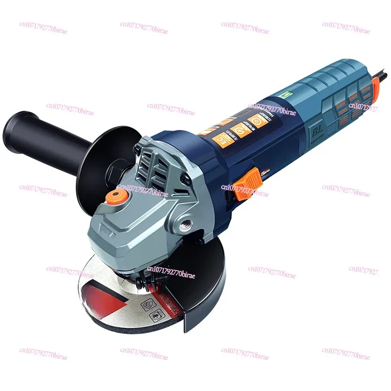 

Brushless Industrial Grade High Power Speed Regulating Angle Grinder 220V AC1300 Watt Hand Wheel Grinding and Polishing Machine