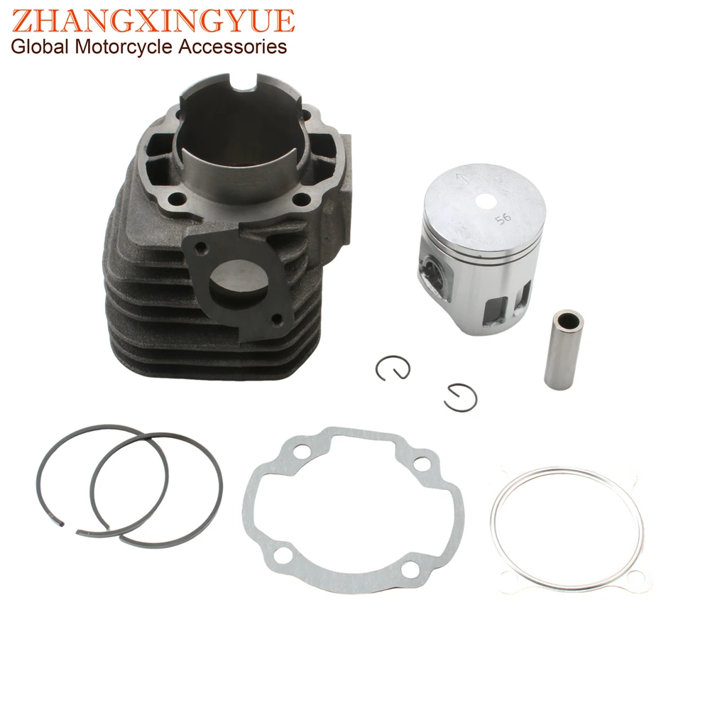 Zestaw cylindra o powiększonej średnicy 128cc 56mm do Yamaha Bws Axis Aerox Nitro YW Zuma 100cc 2T
