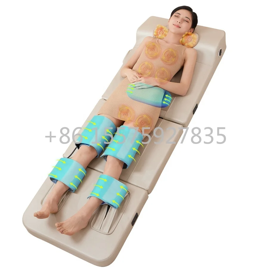 Best Sellers Multifunction Full Body Massage Bed Mat Adjustable Shiatsu Massage Mattress