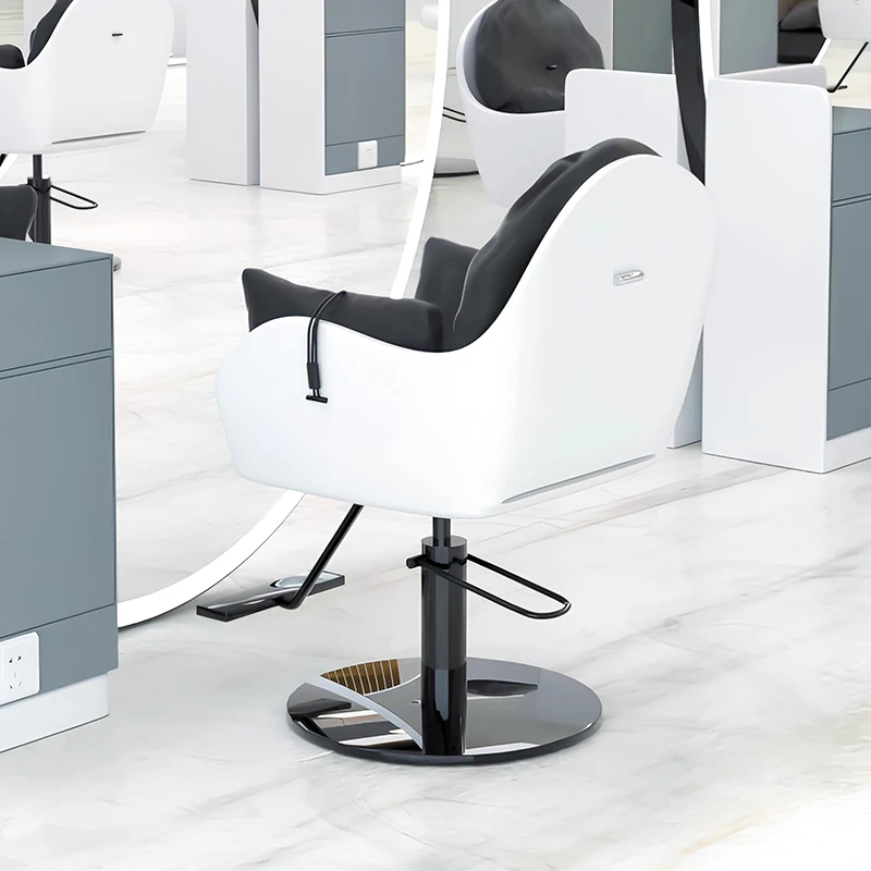 Furniture Beauty Salon Professional Barber Chair Hair Stylist Rotating Chairs Stuff Equipment Ergonomic Down Perm Silla Barbero