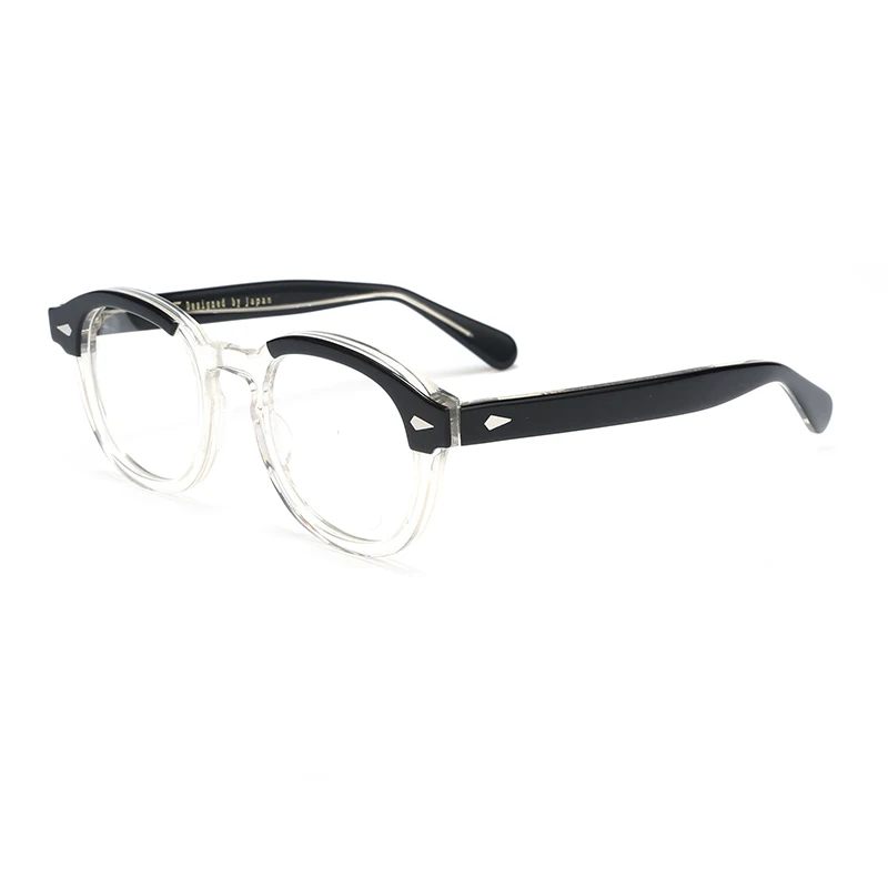 Customize Prescription Multi-focal Progressive Glasses Men Frame Johnny Depp Lemtosh Photochromic Round Eyeglasses