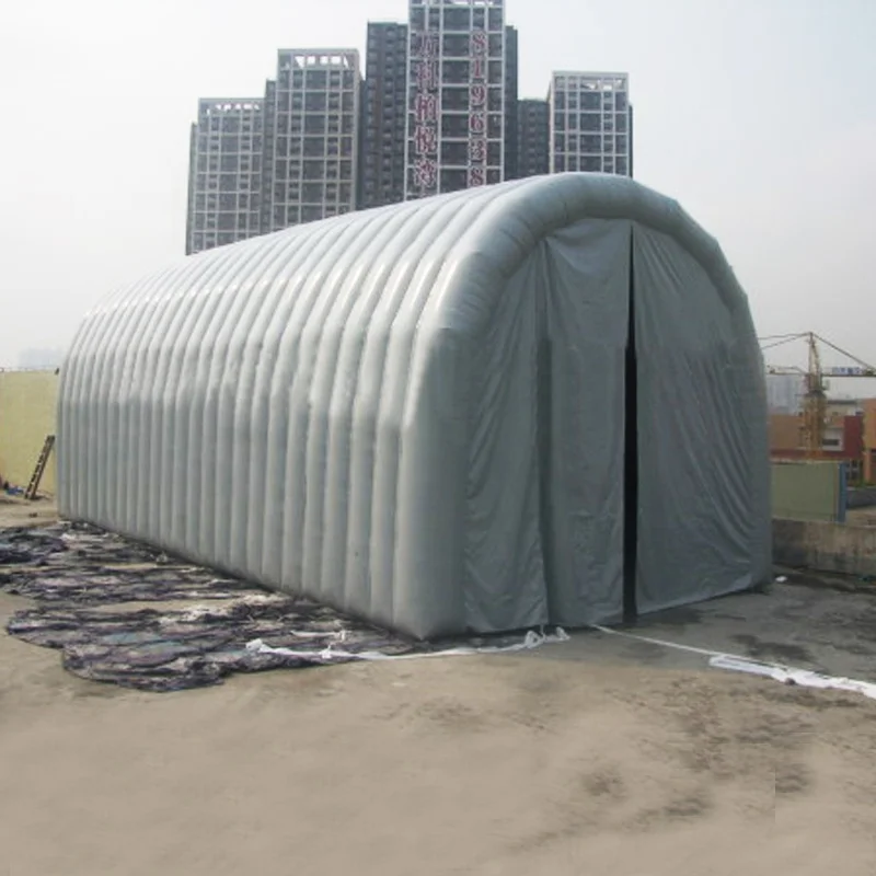 Hot Selling Customized Portable Car Workshop Outdoor Soda Sand Blasting Inflatable Tent