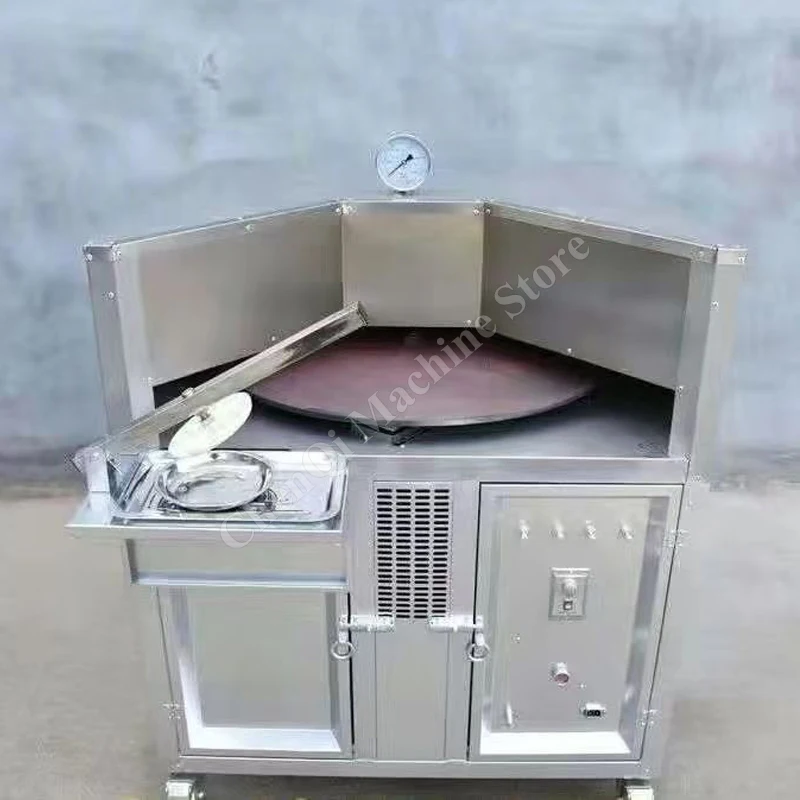 Rotary Pancake Maker Commercial Pita Arabic Bread Maker Roti Bread Maker Making Machine Oven Pancake Maker