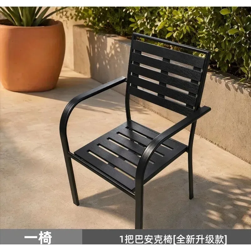 Outdoor Terrace Garden Balcony Hotel Milk Tea Shop B & B Living Room Sunscreen Waterproof Rainproof Courtyard Outdoor Tables and