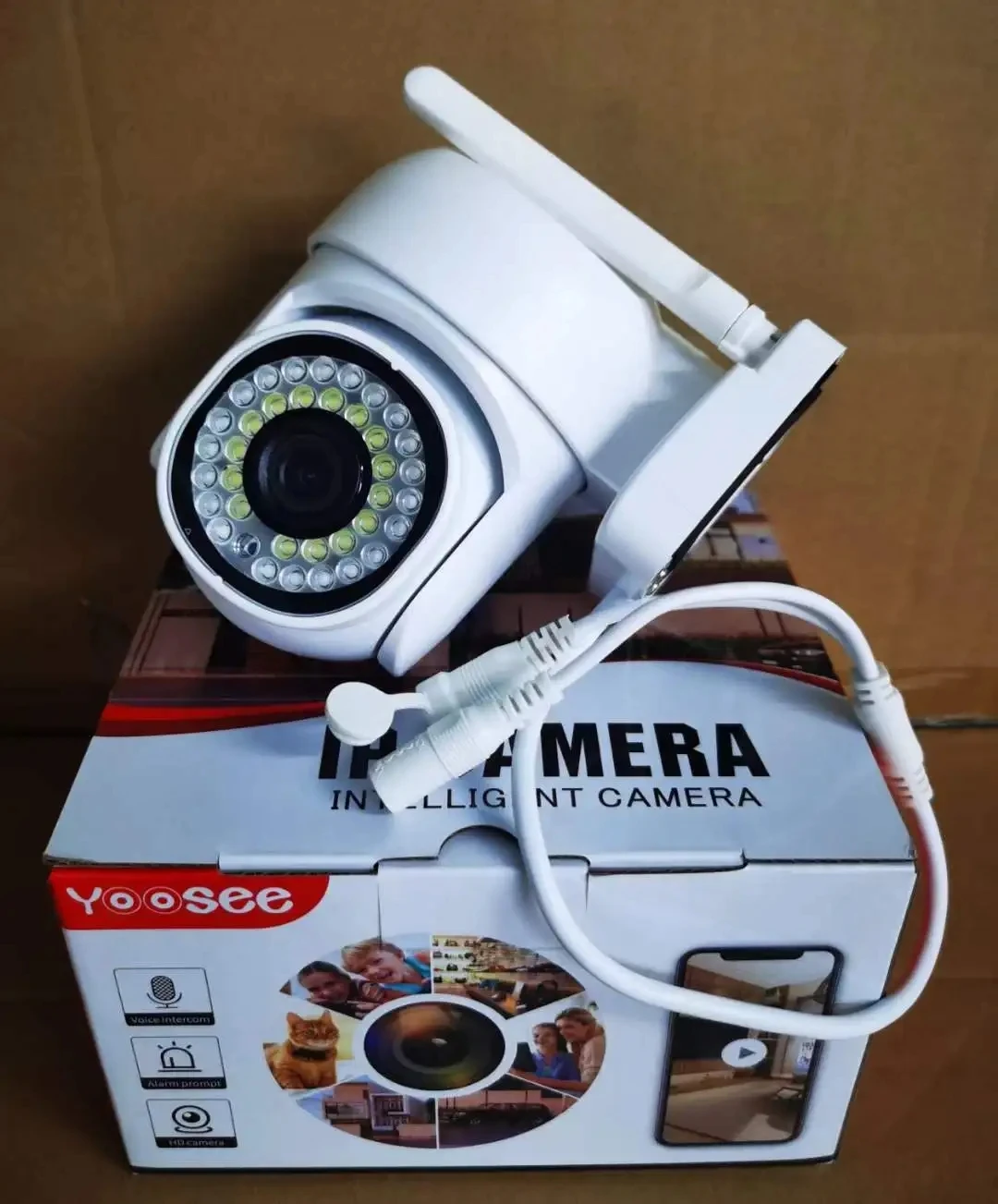 2MP 1080p Yoosee/YiLot/V360pro APP Full Color Wireless PTZ IP Dome Camera AI Humanoid Detection Home Security CCTV Baby Monitor