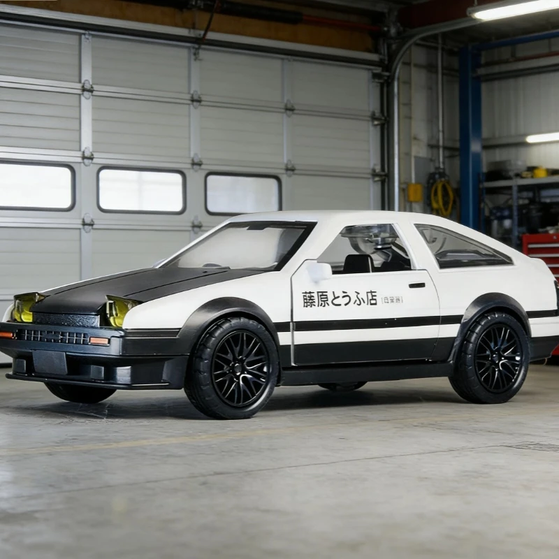 

1:36 AE86 Alloy Toys Car Model High Simulation Metal Genuine Birthday Gift Collection