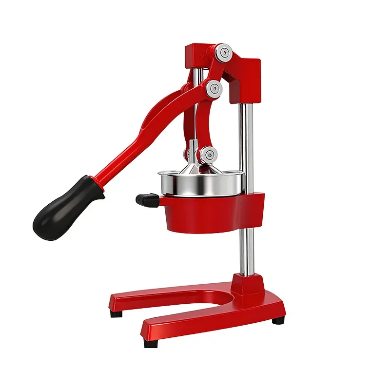 

Commercial, orange press, red, manual, juicer, fresh squeeze, juice