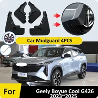 Guardabarros de coche, 4 Uds., para Geely Boyue Cool G426 Cityray 2023 2024 2025, guardabarros de rueda delantera y trasera, accesorio